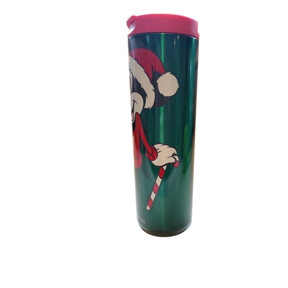 Starbucks Christmas Mickey Mouse Tumbler Disney Parks 2022 Ltd Edition Green - Picture 3 of 10
